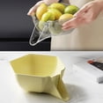 thumbnail image 4 of Space Saving Multifunctional Drain Basket Dish Basin Kitchen Rice Cleaning, 4 of 9