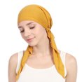 thumbnail image 3 of SPRING PARK Folded Muslim Women Hijab Hat Cap Turban Headscarf Wrap Bonnet Head Cover, 3 of 6
