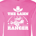 thumbnail image 4 of Inktastic Father's Day the Lawn Ranger with Mower Long Sleeve T-Shirt, 4 of 5