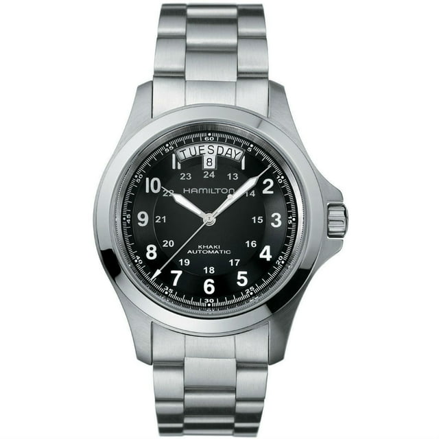 Hamilton Khaki King Automatic H64455133 Black Dial Watch