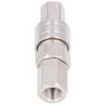 thumbnail image 1 of Coupler Air Coupler Nickel Plated Stainless Steel Self Locking Quick Connect Pneumatic Hose Fittings, 1 of 7