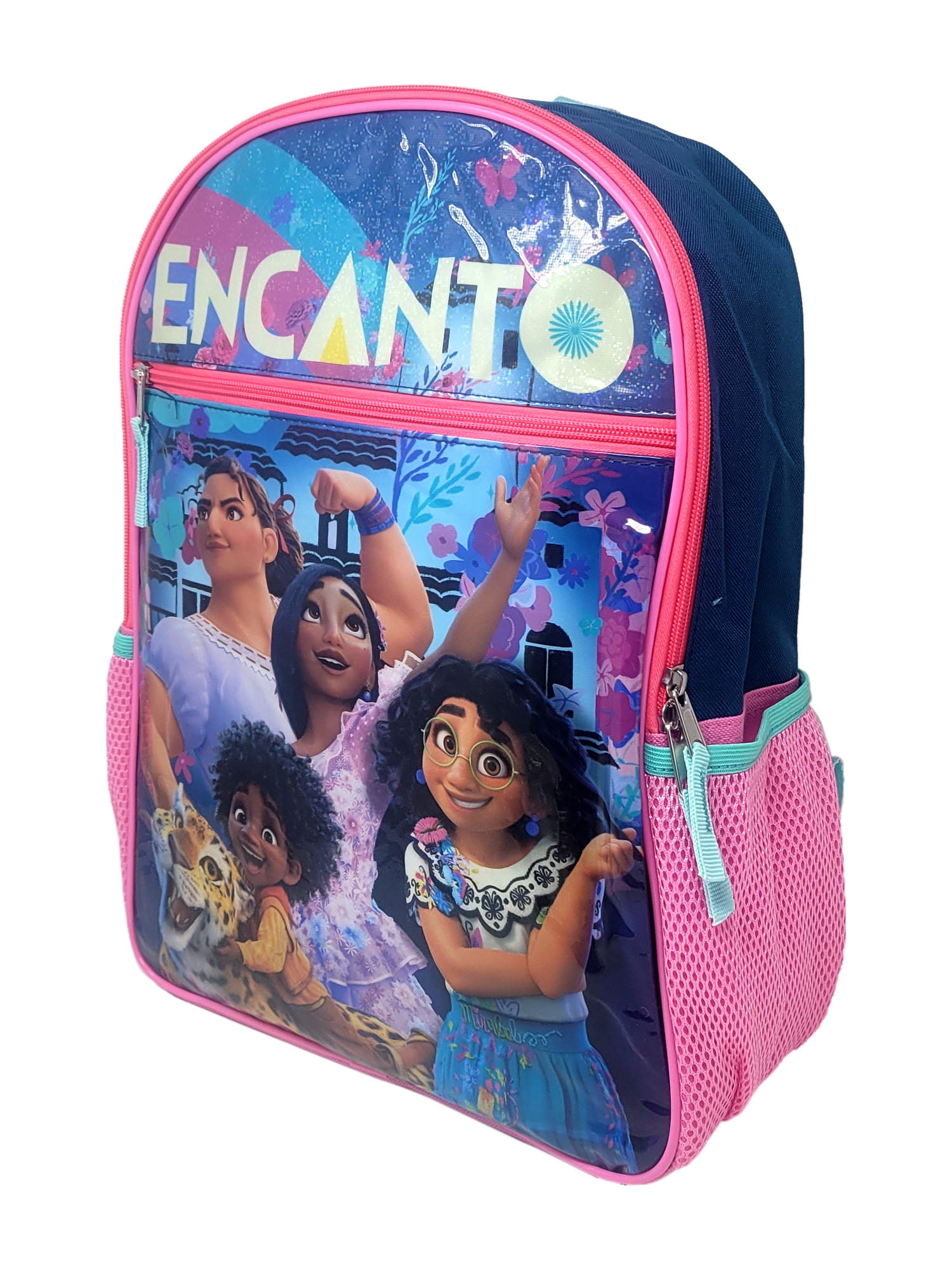 Girls Disney Encanto Backpack 15 Mirabel w/ Insulated Lunch Bag Purpl –  Open and Clothing