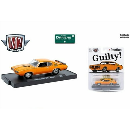 M2 Machines Auto-Drivers 1:64 R127 1969 Pontiac Gto Judge