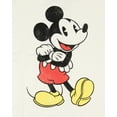 thumbnail image 3 of Mickey Mouse Shirt Girls Cute Mickey Pose Kids Graphic Print Short Sleeve T-Shirt, 3 of 6