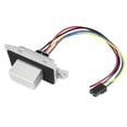 thumbnail image 1 of Unique Bargains 1581773 Car Engine Cooling Radiator Fan Motor Resistor Kit for Chevrolet Silverado 3500 Tahoe 2003-2006, 1 of 7
