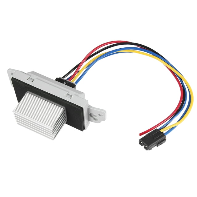 Unique Bargains 1581773 Car Engine Cooling Radiator Fan Motor Resistor Kit for Chevrolet Silverado 3500 Tahoe 2003-2006
