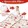 thumbnail image 3 of Pioneer Flower Floral Print Pattern Toddler Nap Mats for Kids Preschool,Sleeping Mat Bag or Kids,Toddler Sleeping Bag,Toddler Nap Mat or Daycare, 3 of 6