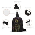 thumbnail image 2 of Lsque Five Nights At Freddy'S Pattern Chest Package – Foldable Waterproof Chest Bag with Adjustable Shoulder Strap, Double Zipper Compartments & D-Buckle Design, 2 of 7