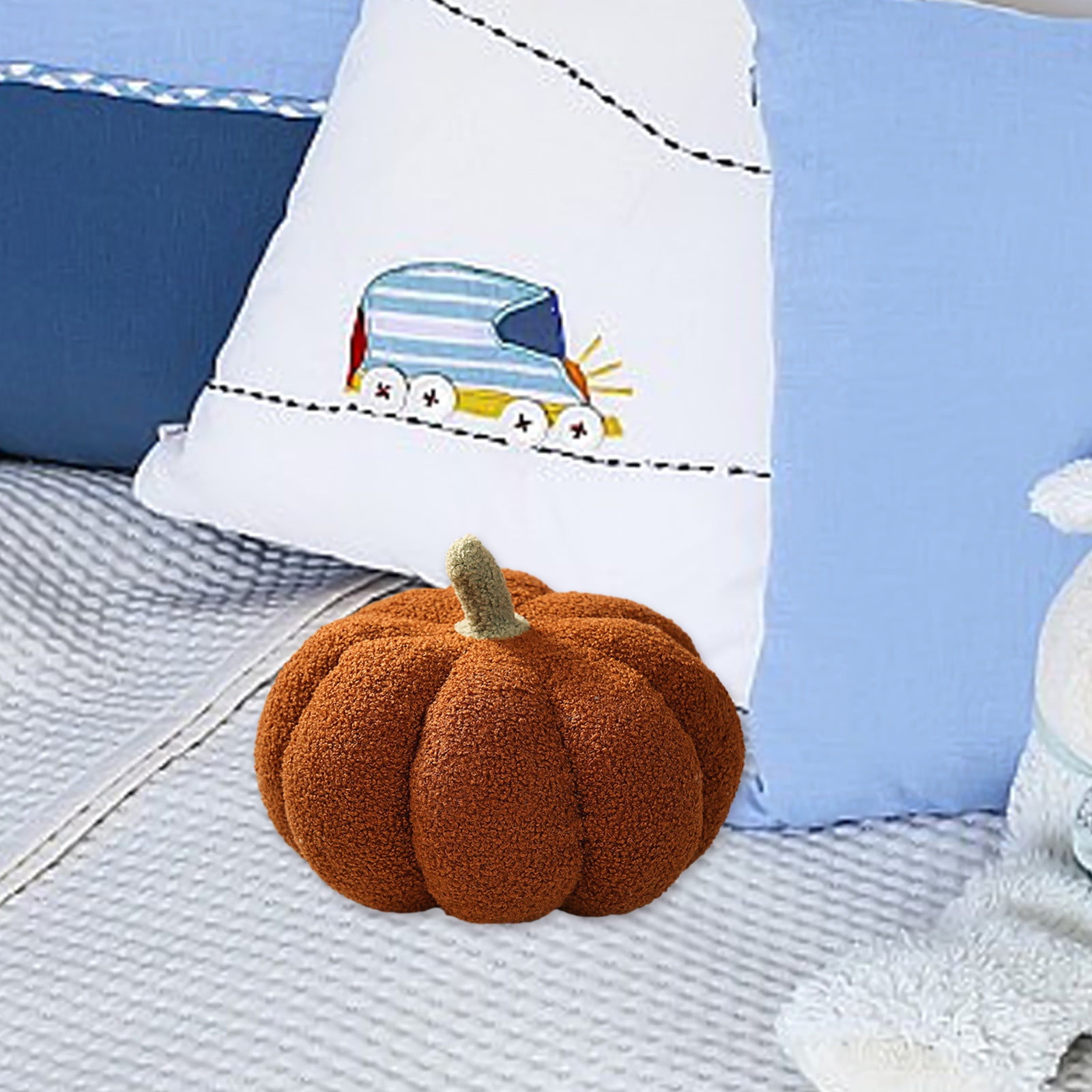 Throw Pillows Pumpkin toy pumpkin pillow, autumn decoration