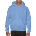 thumbnail image 1 of Gildan Chandail à Capuchon en Molleton Épais pour Hommes, TG, Bleu Caroline, 1 of 2