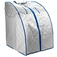 thumbnail image 3 of Durasage Infrared Heated Personal Sauna with Heating Foot Pad and Chair, Infrared Heating, 3 of 12