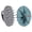 Green, variant on Scalp Massager Shampoo Brush, Wet & Dry Manual Scalp Care Head Scrubber Hair Washing, Soft Silicone Bristles, for Hair Growth, Dandruff Removal (Dark Green)