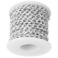 thumbnail image 2 of Aluminium Chain With Spool,  DIY Metal Chain Exquisite   For Jewelry Making For Clothing Accessories For DIY Handicrafts For Anklets, 2 of 8
