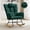 Green, variant on Memoryfield Nursery Rocking Chair with Ottoman, Armchair Accent Chair for Nursery Living Room Bedroom, Camel