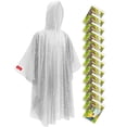 thumbnail image 1 of Ponchos de lluvia Hitituto desechables, extralargos e impermeables, 1 of 4