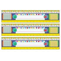 TREND Gr. 2-3 Zaner-Bloser Desk Toppers Ref. Name Plates, 36 ct