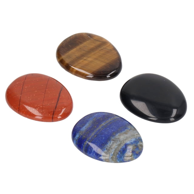 Piedra De Preocupación Para El Pulgar, Fácil De Usar Meditación De Piedra De Preocupación Ovalada De Color Para Exteriores ANGGREK Otros