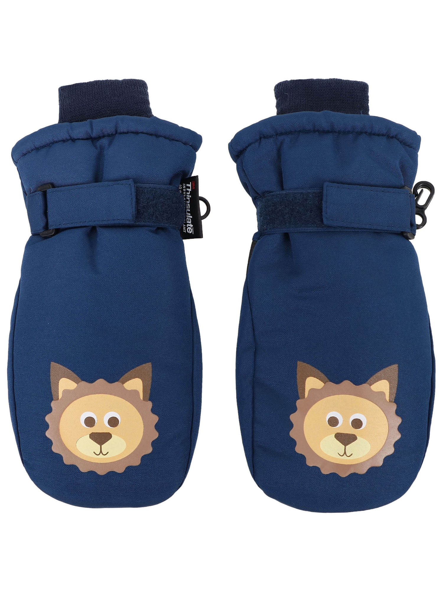 SimpliKids Children's Winter 3M Thinsulate Waterproof Ski Mitten Gloves