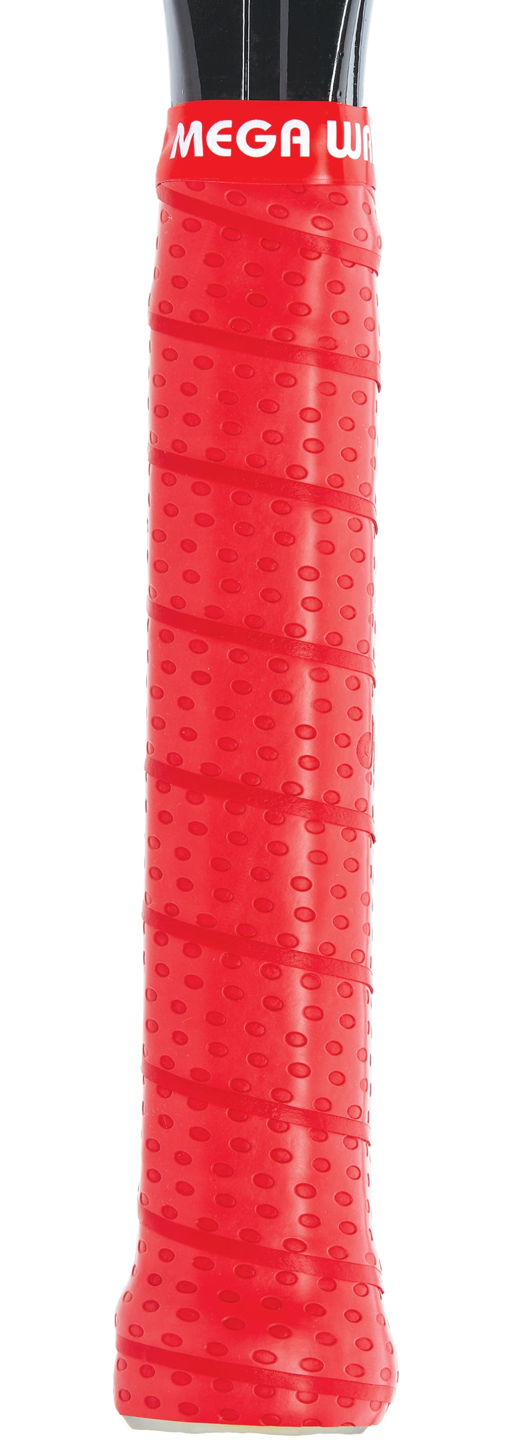 Tourna Mega Wrap Racquet Sport Replacement Tennis Grip, Red