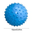 thumbnail image 2 of Yhmxh Inflatable Spiky Sensory Ball Beach Balls Bounce Ball, Soft Rubber Pool Balls, Blow up Balloon Toys Swimming Pool Disco Ball for Summer Pool Party, Beach, Photo Props & Water Games, 2 of 4