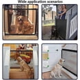 thumbnail image 5 of Magic Gate For Dogs Retractable Stair Gate Baby Gate Pet Safety Gate Pet Isolation Net Large Wide Retractable, 5 of 5