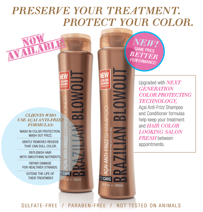 View Brazilian Blowout Acai Anti-Frizz Shampoo And Conditioner Gif