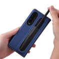 thumbnail image 2 of For Samsung Galaxy Z Fold 4 5G Shockproof Flip Leather Removable Wallet Case Cover With Pen Slot, 2 of 6