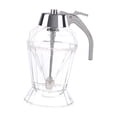 thumbnail image 3 of 3x Dispensador De Miel Tarro De Miel Transparente De 180 Ml Con Soporte Para Salsas Condimentos Azúcar, 3 of 8