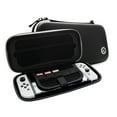 thumbnail image 4 of 4Gamers Premium Travel Case Compatible with Nintendo Switch, Switch Lite and OLED Edition - Black & White, 4 of 9
