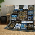 thumbnail image 5 of 50th Birthday Gifts for Men, 50th Birthday Gift Ideas, Milestone 50th Birthday Decorations, Funny 50 Years Old Gift for Husband Him Dad Bonus Dad Grandpa, 50th Birthday Throw Blanket 60x50in, 5 of 5