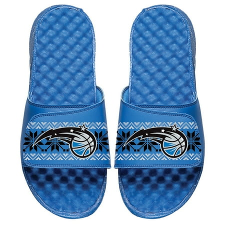 

Men s ISlide Royal Orlando Magic Ugly Sweater Slide Sandals