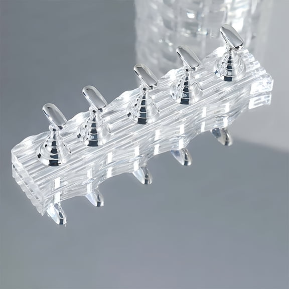 ACDANC Nail Painting Practice Stand, Acrylic Holder for Nail Display, Design Tools Kit Accessories for Home DIY Beginner Salon Supplies