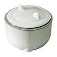 thumbnail image 3 of Kitchen Trash Can, Step-On Garbage Can with Lid, Tall Kitchen & Bathroom Trash Can, Small Office Waste Bin, Gray - Xuniizn, 3 of 7