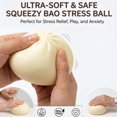 thumbnail image 3 of Crossunx Pelota antiestrés squishy de dumpling con vaporera, 3 of 8