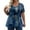 JG20-Dark Blue, variant on IYYVV Women'S Plus Size Tops Summer Short Sleeve Shirts V-Neck Cotton Tunic Tops For Women Tie Dye Graphic T Shirts Women Loose Fit Sweatshirt Fall Hippie Clothes Black 2XL