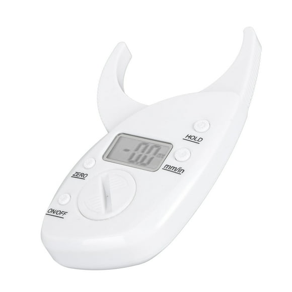 Skin Fold Test Analyzer, LCD Display Body Fat Caliper Electronic For Women