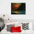 thumbnail image 4 of COMIO  - Aurora Borealis, Giclee Print on Canvas. Ready to Hang Framed Wall Art for Home and Office Decor., 4 of 4