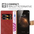 thumbnail image 5 of Cadorabo Case for Huawei ASCEND G7 PLUS / G8 / GX8 Cover in WINE RED magnetic closure, 5 of 5