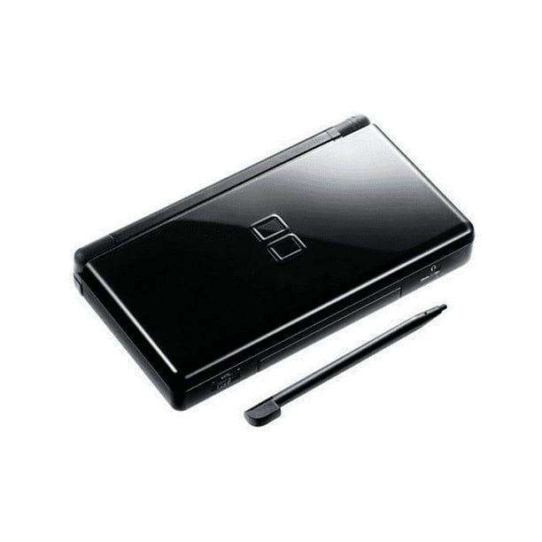 Authentic Nintendo DS Lite Jet Black with Stylus and Charger - 100% OEM