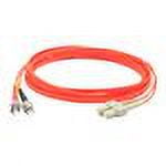 UPC: 0821455033548 | AddOn 5m SC to ST OM1 Orange Patch Cable – patch cable – 16.4 ft