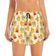 thumbnail image 2 of Balery Cute Chicken Pantalones cortos deportivos para mujer con forro y dos bolsillos, elásticos, para entrenamiento, gimnasio, yoga-Medium, 2 of 7