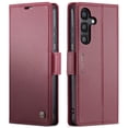 thumbnail image 2 of CaseMe Funda de Cuero para Samsung Galaxy S24 FE con Bloqueo RFID, para Samsung Galaxy S24 FE Funda para Mujer y Hombre, Tarjetero con Cierre Magnético, Funda Tipo Folio para Samsung Galaxy S24 FE, 2 of 11