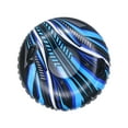 thumbnail image 4 of LOVIVER Inflatable Snow Tube Children Inflatable Snow Sled for Games New Year Skiing Blue Black, 4 of 8