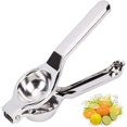 thumbnail image 1 of Stainless Steel Lemon Juicer Squeezer Hand Press Dishwasher Proof Portable Light Weight Heavy Duty Multifunctional Tool Ideal for Citrus Fruits, 1 of 5