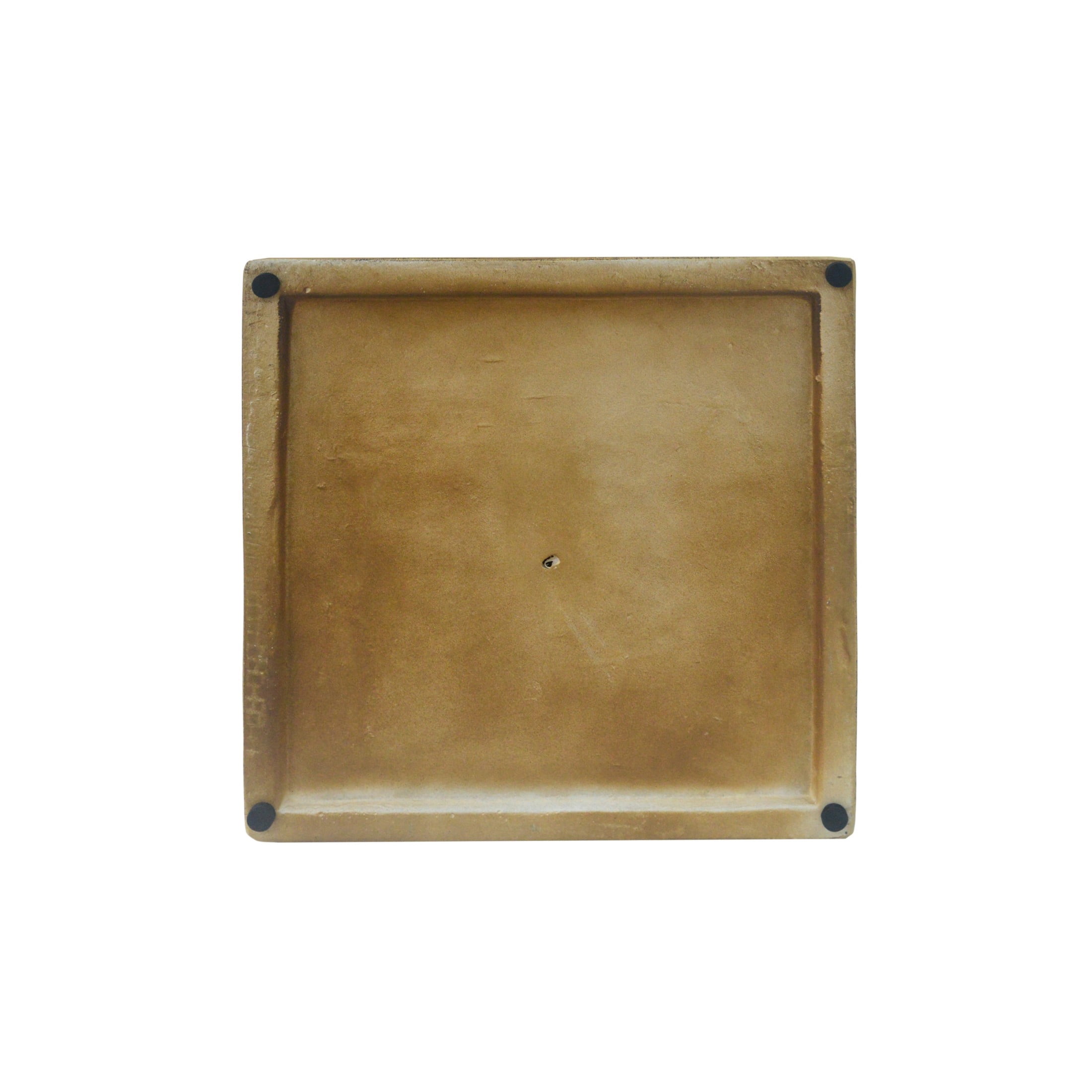 Christopher Knight Home 14.25" Modern Lightweight Concrete Prismatic Shape Accent Side Table, Natural