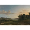 thumbnail image 3 of Patrick Nasmyth 18x14 Black Modern Framed Museum Art Print Titled - A View of Cessford and the Village of Caverton, Roxboroughshire in the Distance, 3 of 5