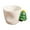 Green, variant on Cartoon Snowman Ceramic Mug, 310ml Cute Coffee Cup for Christmas Gift, Red, Ceramics, Dishwasher Safe, Adorable Holiday Drinkware