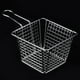 thumbnail image 5 of Cesta de almacenamiento para refrigerios, cesta de almacenamiento de pan para el hogar de acero inoxidable, soporte para patatas fritas, estética elegante, 5 of 9