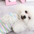 thumbnail image 5 of YUEHAO Pet Dog Clothes Puppy Vest T-shirt Shirt Cute Rainbow Pajamas Cat Winter Pet cat clothes dog clothes Blue, 5 of 8