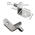 thumbnail image 2 of L Shaped Metal Shelf Support Brackets for Cabinet and Bookcase, Shelf Pins, Shelf Support Pegs, 2 of 6